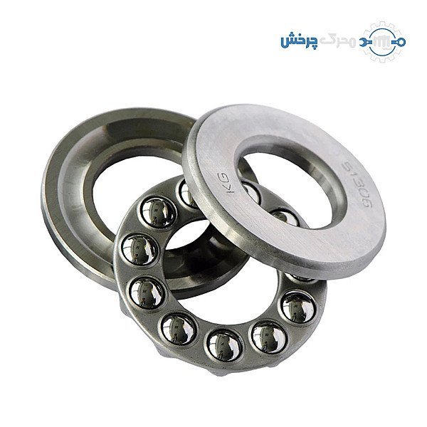 بلبرینگ کف گرد KG کد 53207